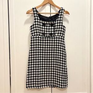 Amisu Houndstooth Dress